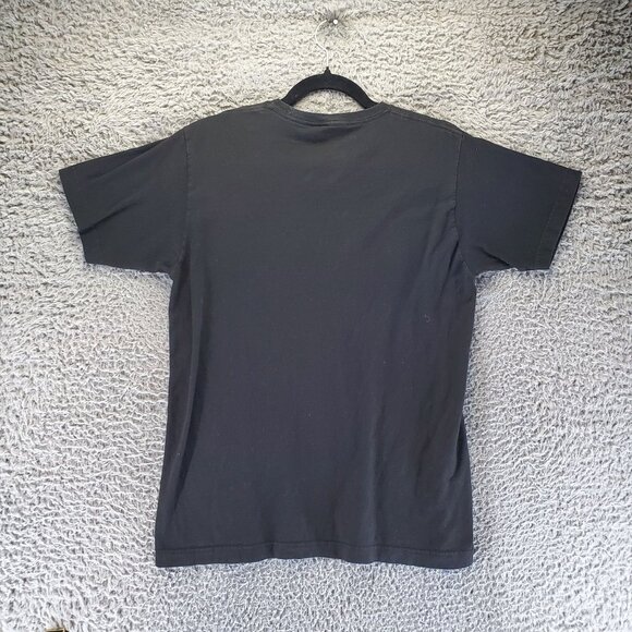 Grateful Dead Shirt Mens Medium Black Rainbow Tie-Dye Dancing Bears Graphic Tee - Picture 7 of 8